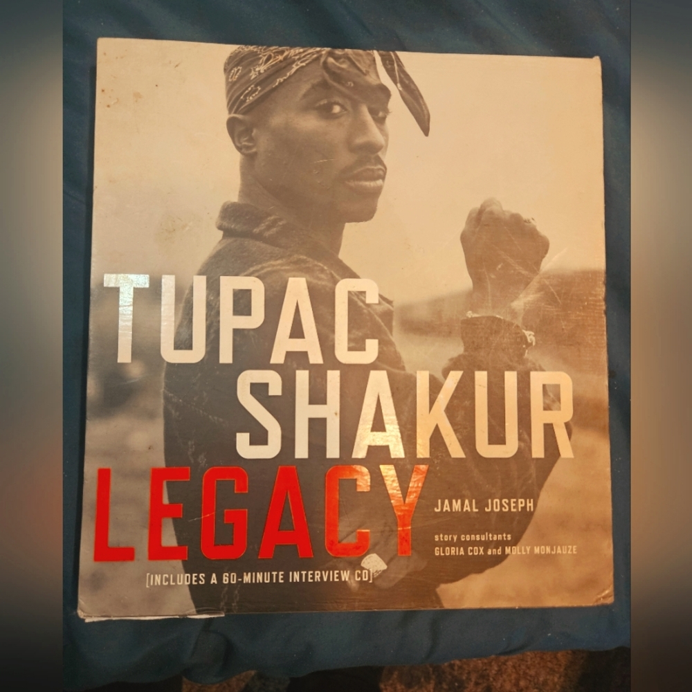 Tupac shakur legacy book &cd/Need gone asap!